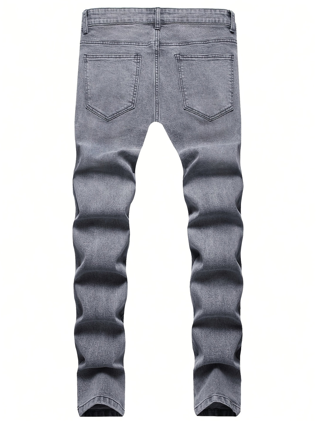 Jeans Heren - Skinny Fit met Destroyed Details en Rits | Trendy
