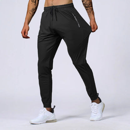 Joggingbroek Heren - Tapered Fit met Ritszakken | Sport
