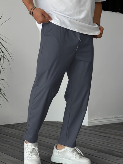 Pantalon Heren - Tapered Fit met Elastische Tailleband | Chique