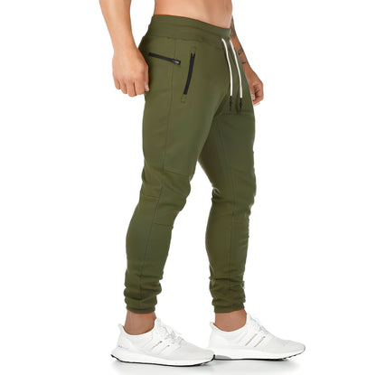 Heren Joggingbroek - Slim Fit met Trekkoord en Ritzakken | Praktisch