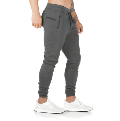Heren Joggingbroek - Slim Fit met Trekkoord en Ritzakken | Praktisch