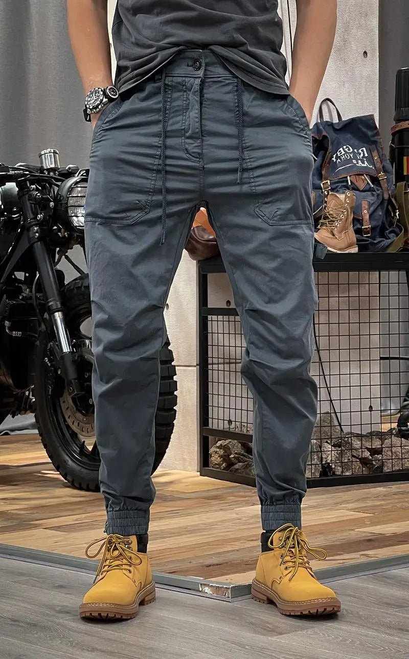 Cargo Broek Heren - Tapered Fit met Manchet en Rits | Casual