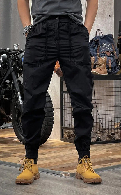 Cargo Broek Heren - Tapered Fit met Manchet en Rits | Casual