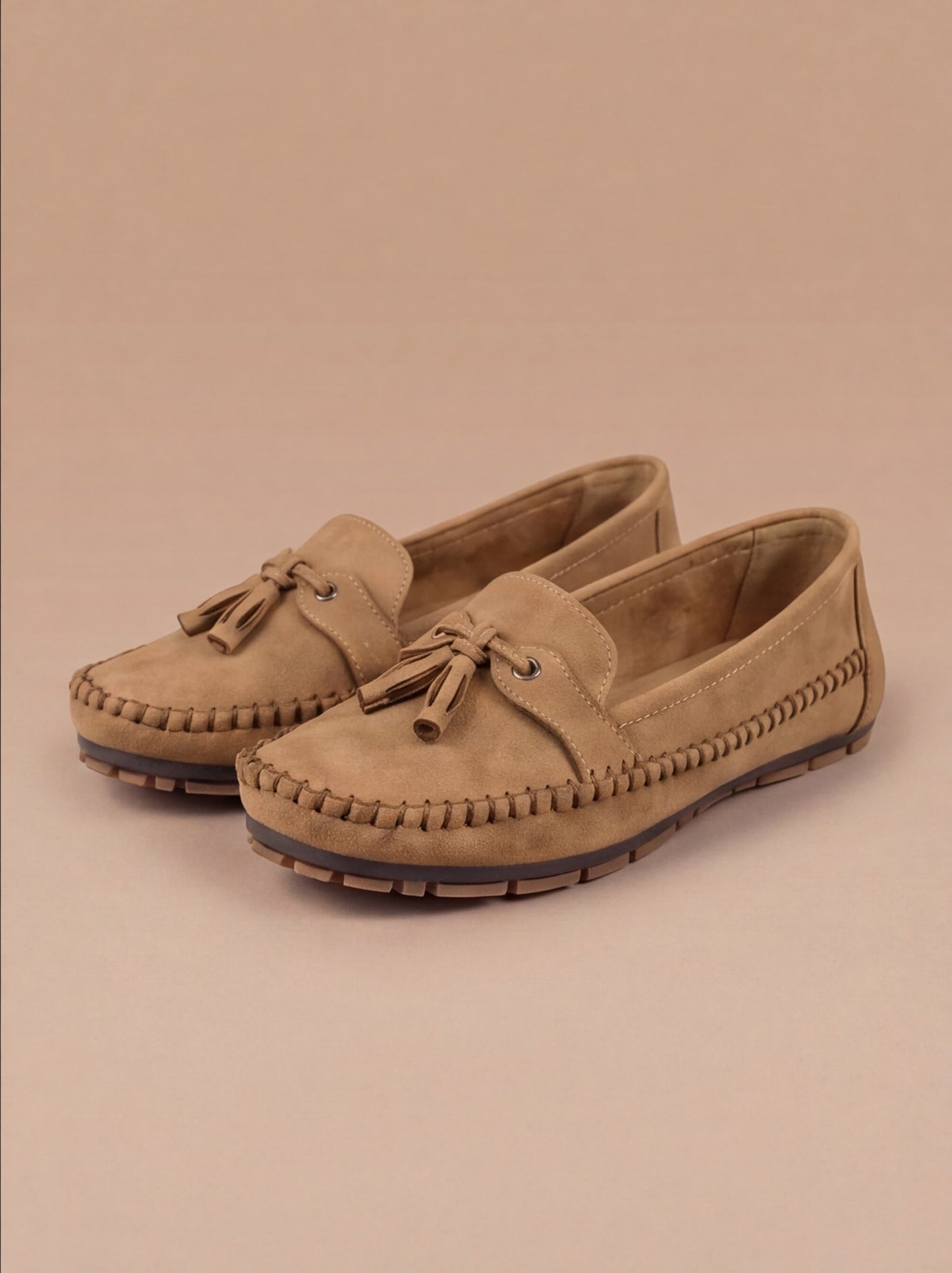 Julia - Casual Comfortabele Loafers Dames met Kwastdetail en Flexibele Zool