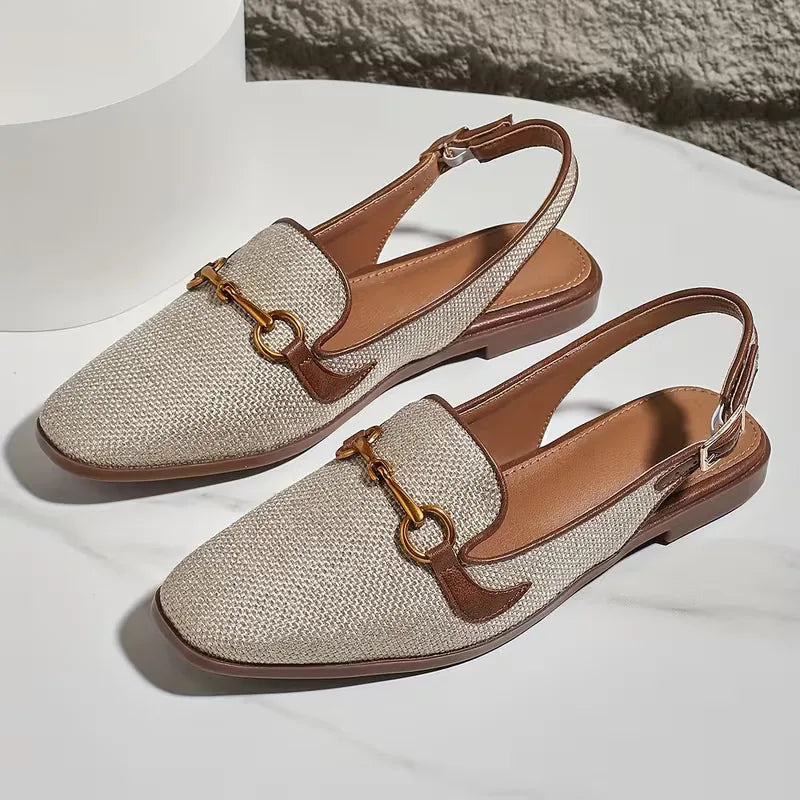 Julia - Chique Orthopedische Sandalen Dames met Horsebit Detail en Slingback