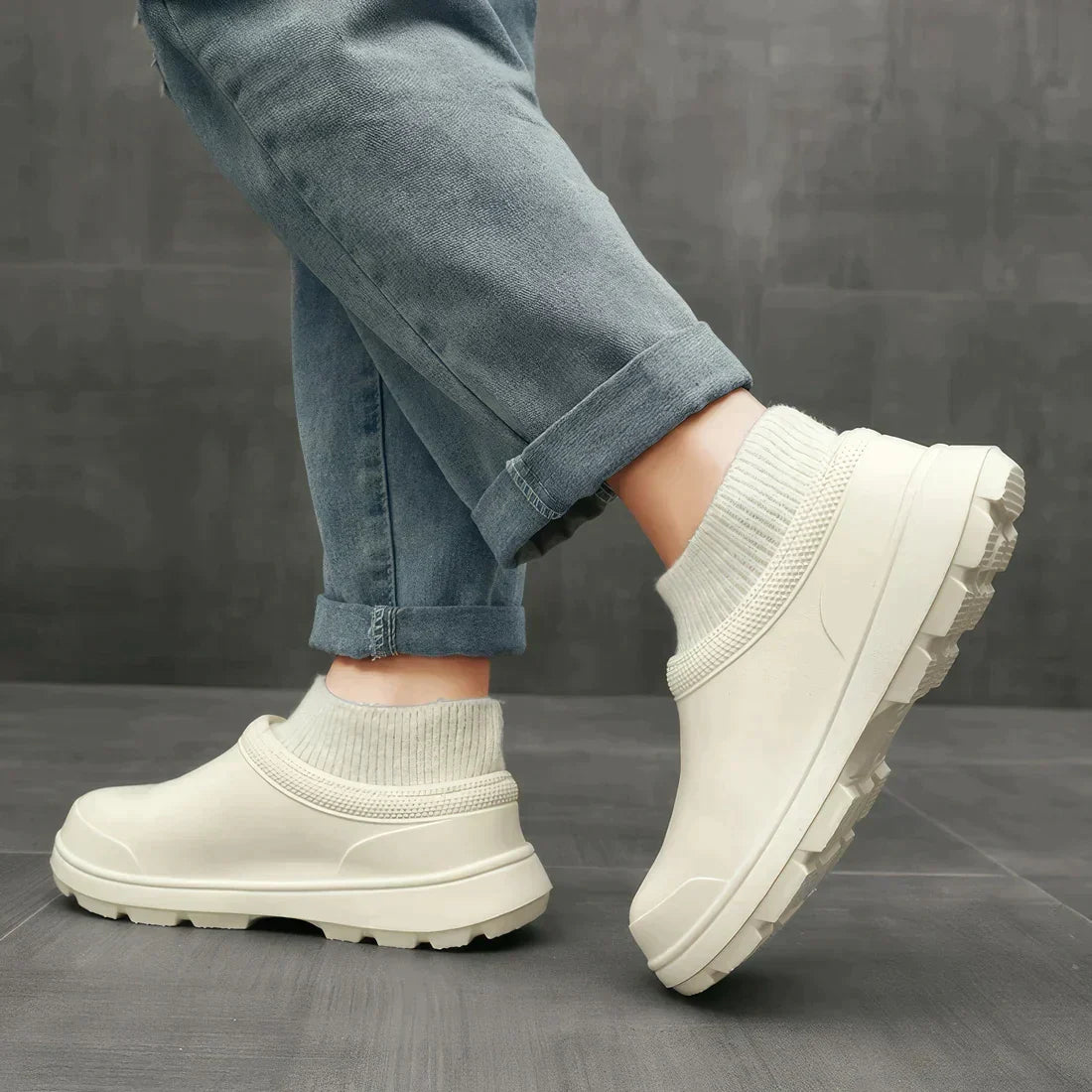 Julia - Dames Instappers Comfortabele Pasvorm met Antislip Zool en Voering