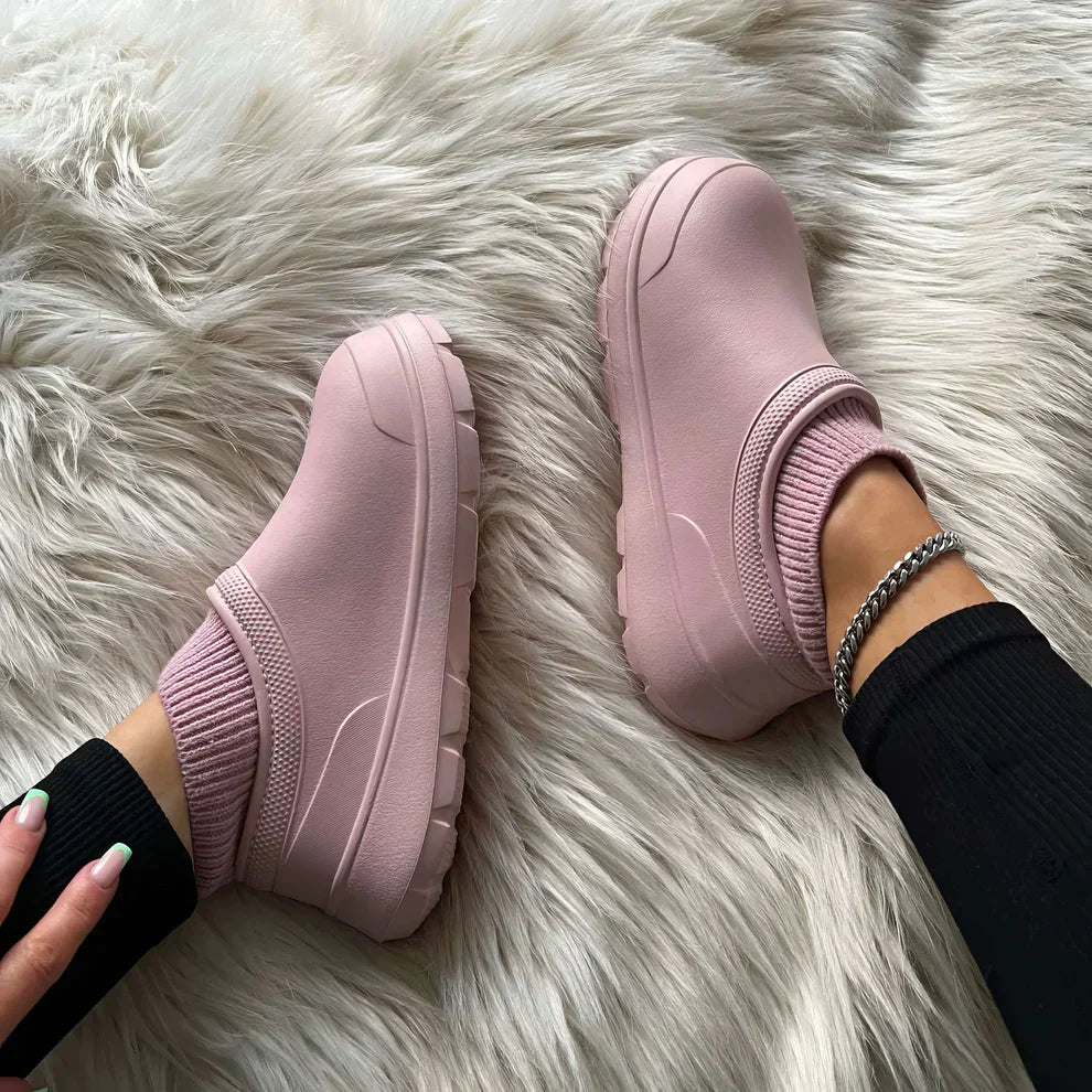Julia - Dames Instappers Comfortabele Pasvorm met Antislip Zool en Voering