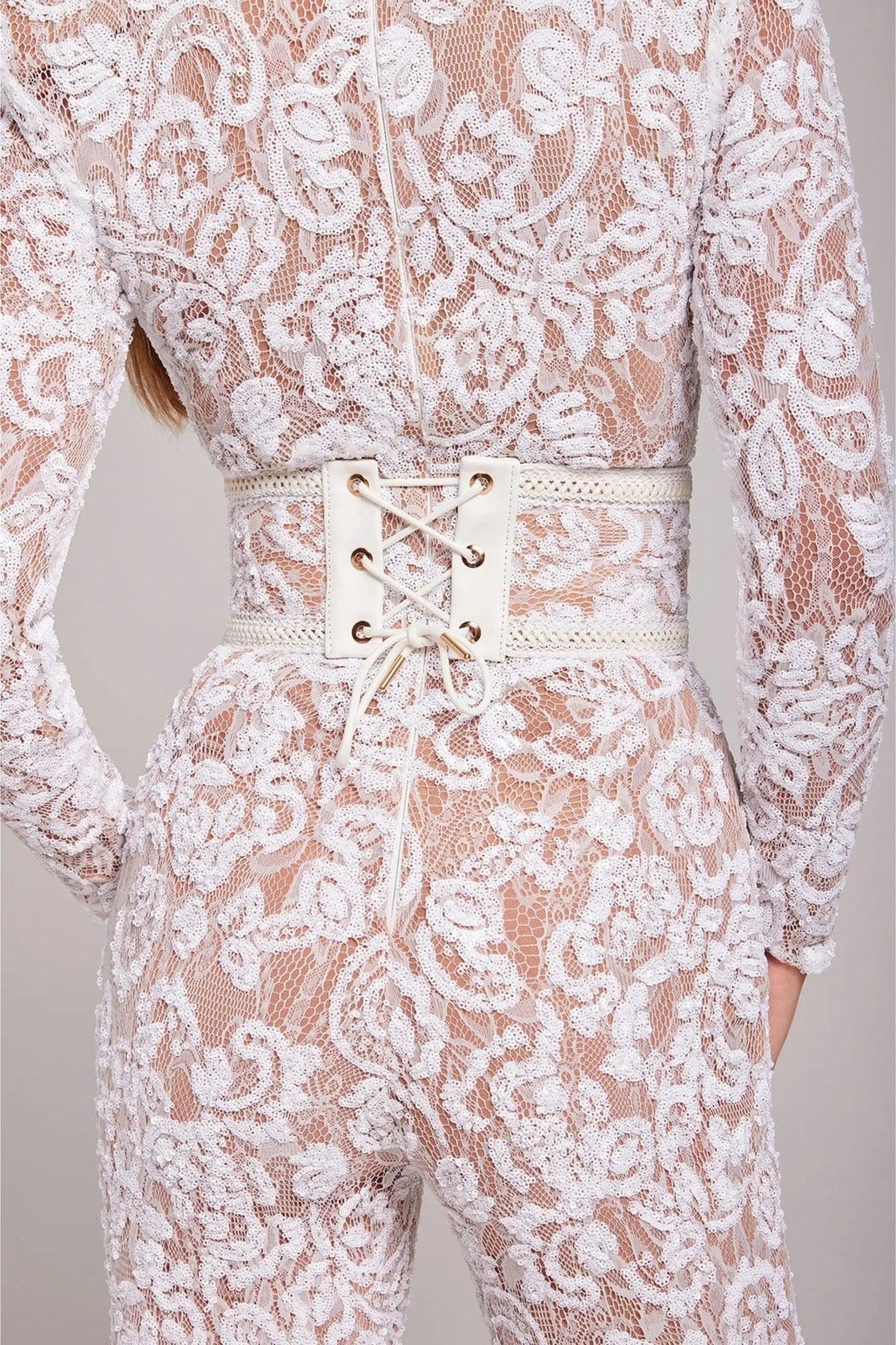 Jumpsuit Dames - Lange Mouwen met Uitlopende Pijpen | Bruiloft