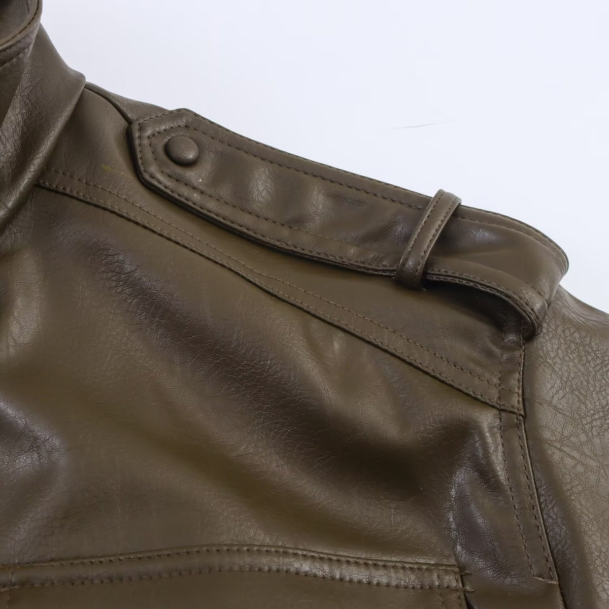 Lotte - Dames Jas Cropped voor de Herfst met Opstaande Kraag