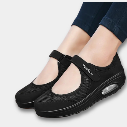 Lotte - Stijlvolle Orthopedische Schoenen Dames met Klittenbandsluiting en Zachte Zool