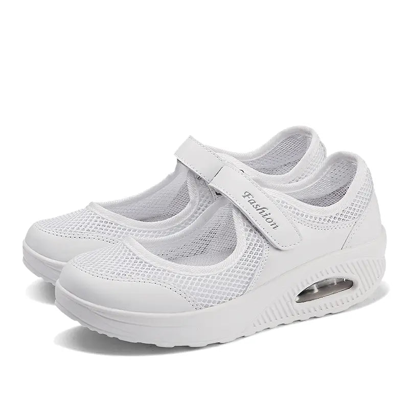 Lotte - Stijlvolle Orthopedische Schoenen Dames met Klittenbandsluiting en Zachte Zool