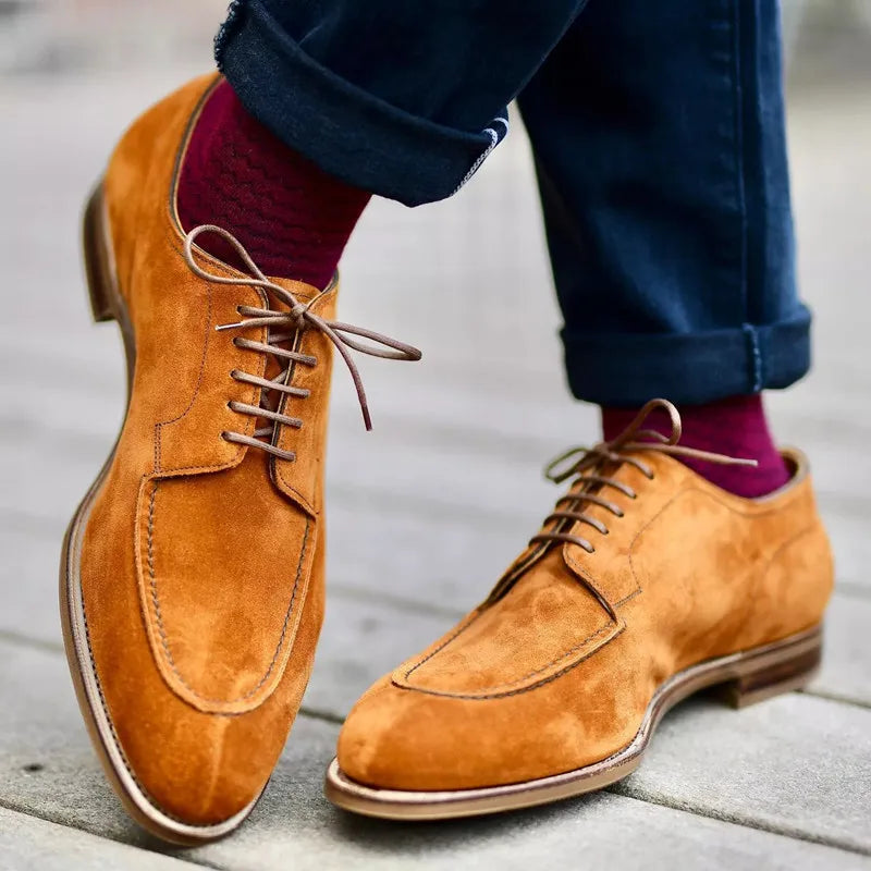 Lucas - Heren Veterschoenen met Nette Tijdloze Uitstraling