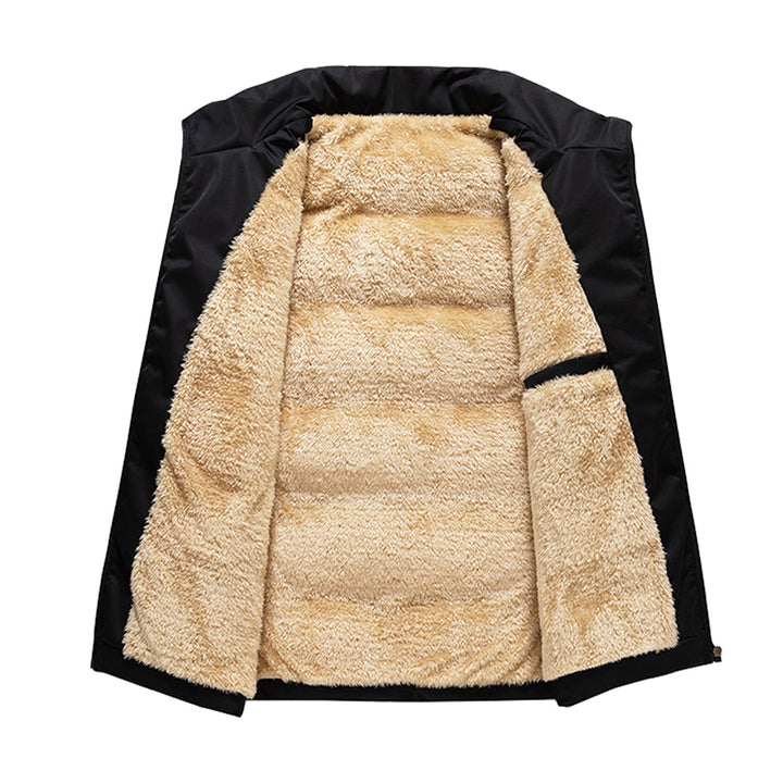 Luuk - Heren Bodywarmer met Warme Fleecevoering en Opstaande Kraag