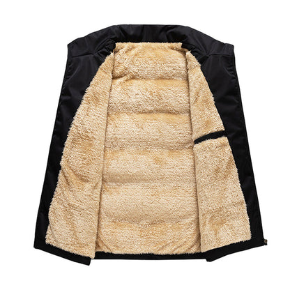 Luuk - Heren Bodywarmer met Warme Fleecevoering en Opstaande Kraag