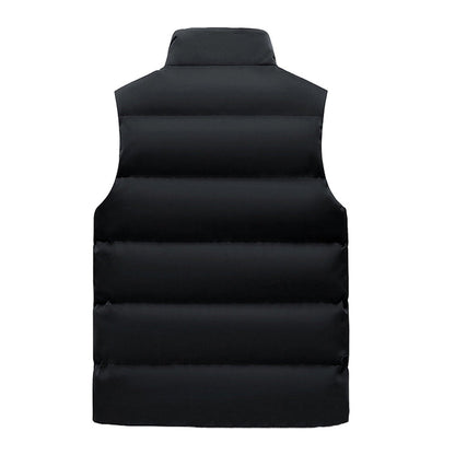 Luuk - Heren Bodywarmer met Warme Fleecevoering en Opstaande Kraag