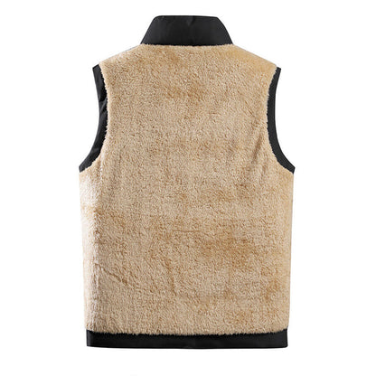 Luuk - Heren Bodywarmer met Warme Fleecevoering en Opstaande Kraag