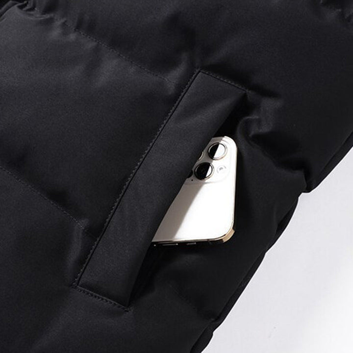 Luuk - Heren Bodywarmer met Warme Fleecevoering en Opstaande Kraag