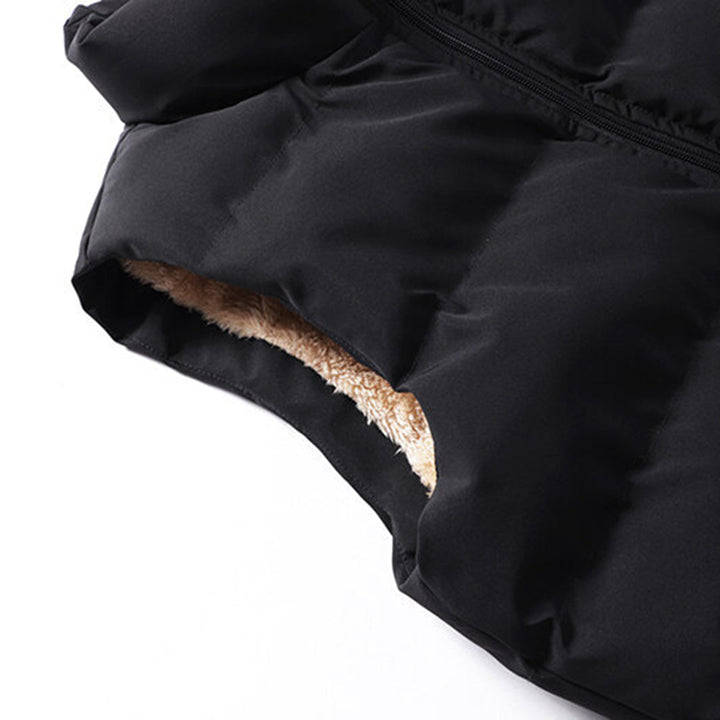 Luuk - Heren Bodywarmer met Warme Fleecevoering en Opstaande Kraag