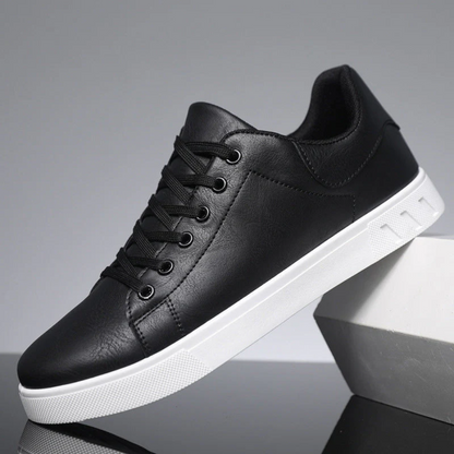 Luuk - Klassieke Sneakers Heren met Ondersteunende Zool en Leren Uitstraling