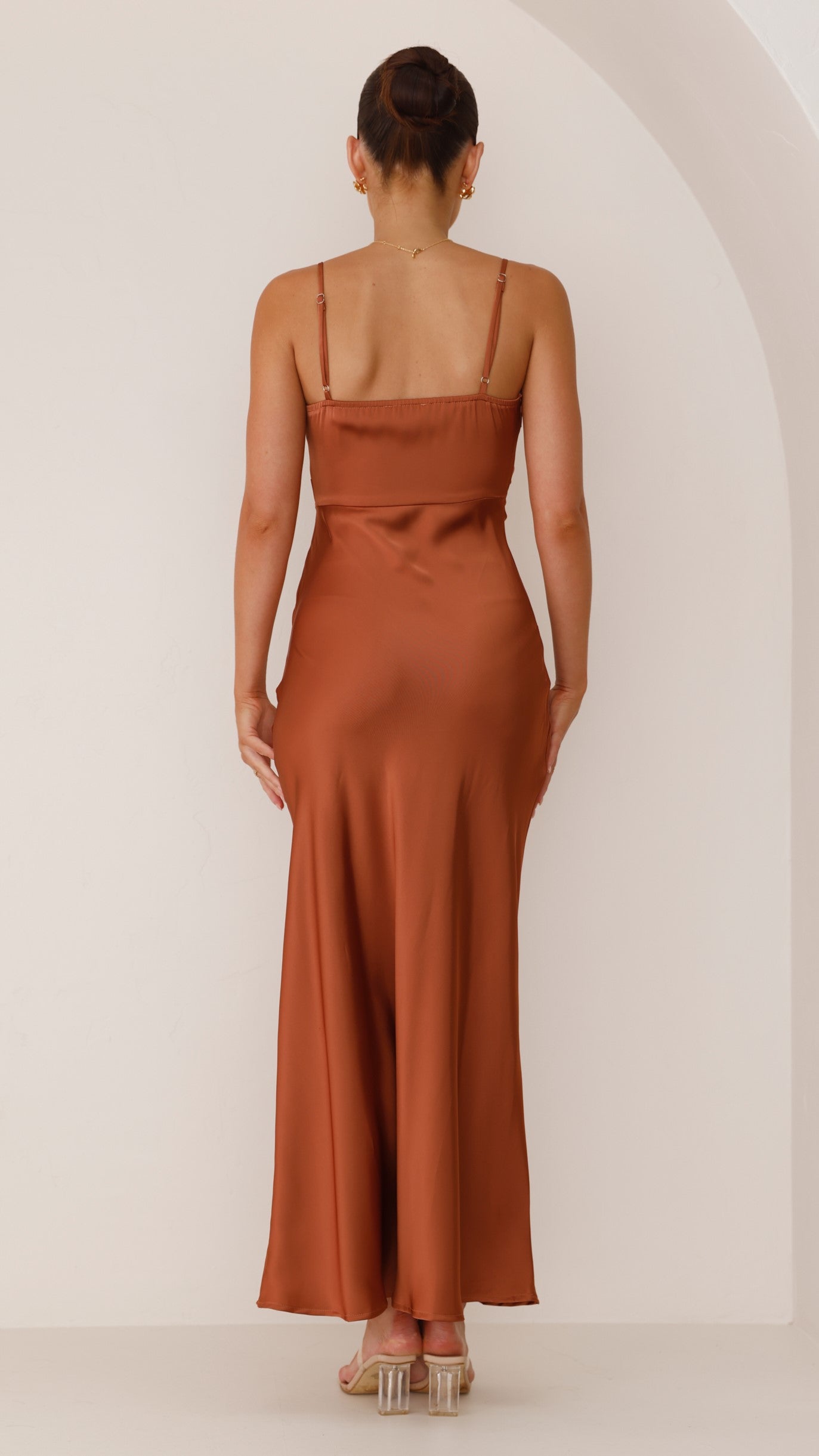 Maxi Jurk Dames - Spaghettibandjes met Hoge Split | Elegant Gala