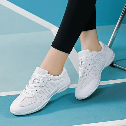 Sneakers Dames - Lichtgewicht Sportief Model met Veters | Casual