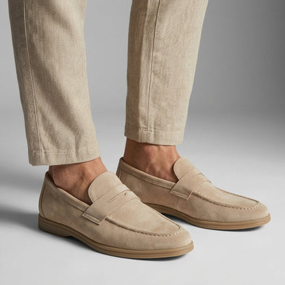 Niels - Heren Loafers Net voor de Winter met Instapmodel en Flexibele Zool