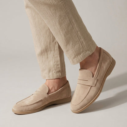 Niels - Heren Loafers Net voor de Winter met Instapmodel en Flexibele Zool