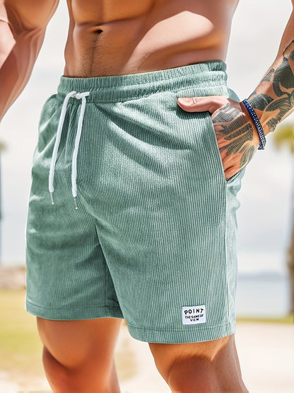 Niels - Casual Heren Zwembroek met Elastische Tailleband en Zijzakken