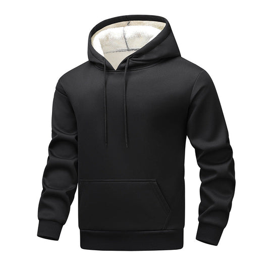 Nils - Heren Hoodie Thermo voor de Winter met Fleecevoering en Buidelzak