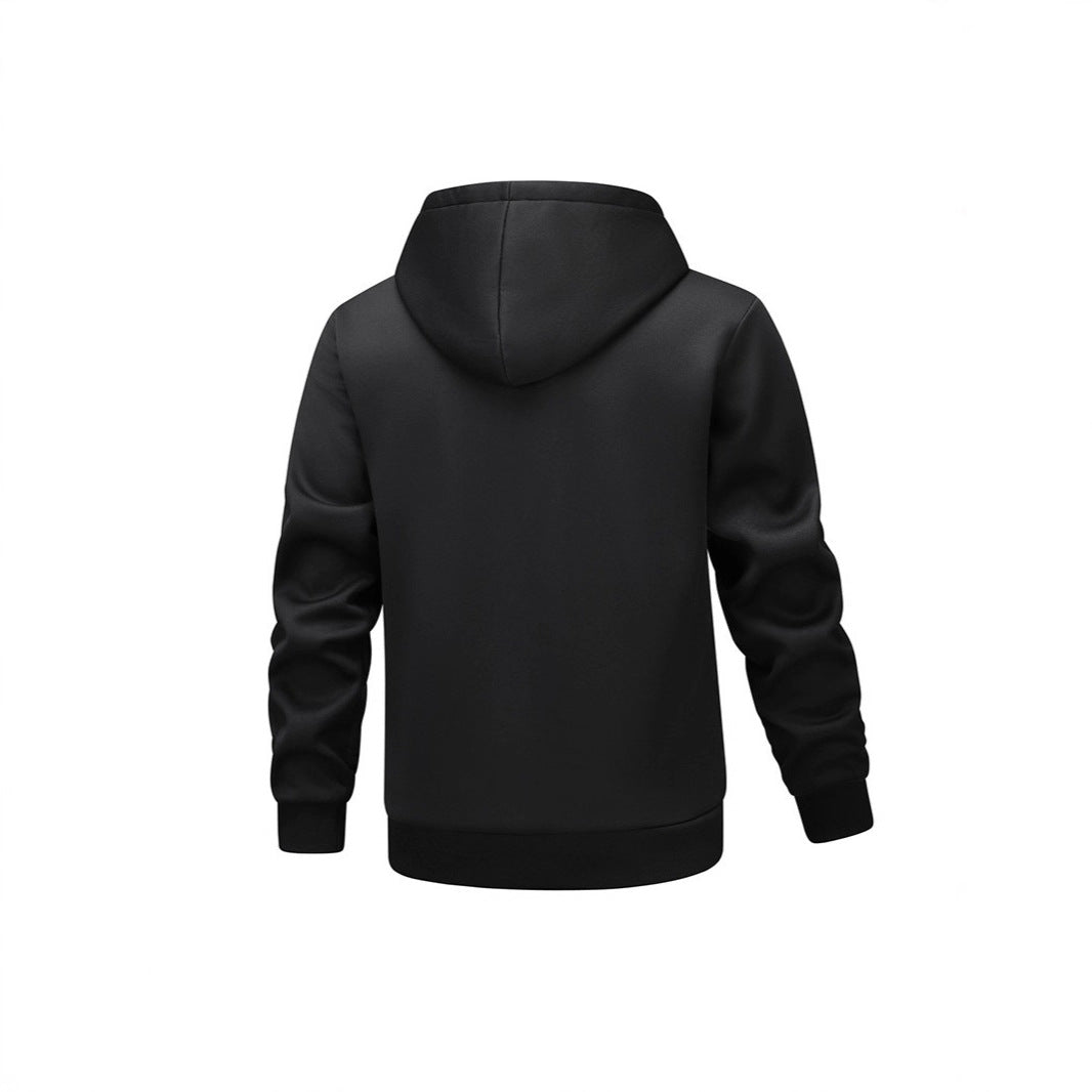 Nils - Heren Hoodie Thermo voor de Winter met Fleecevoering en Buidelzak
