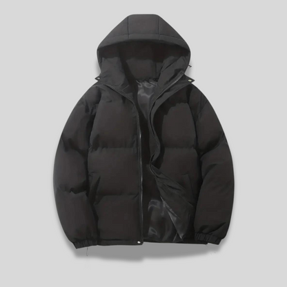 Noor - Dames Winterjas Gewatteerd Puffer Model met Capuchon en Rits