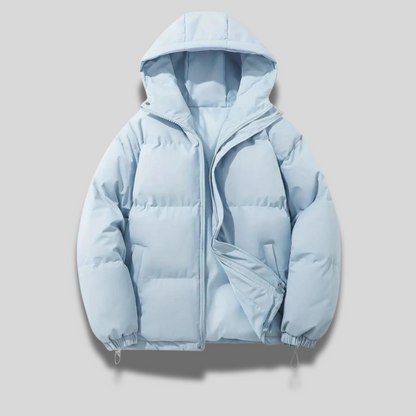 Noor - Dames Winterjas Gewatteerd Puffer Model met Capuchon en Rits