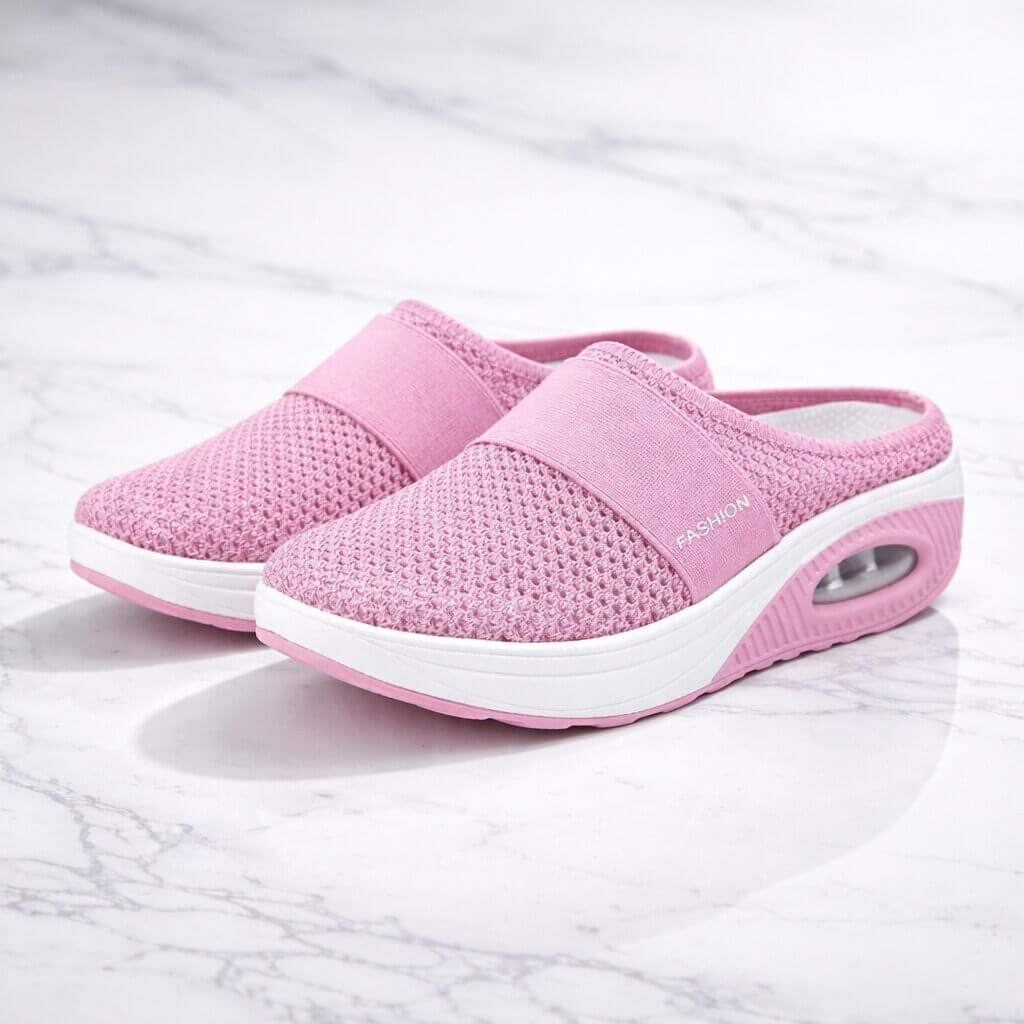 Noor - Ergonomische Comfort Instappers Dames met Luchtkussen Zool en Brede Pasvorm