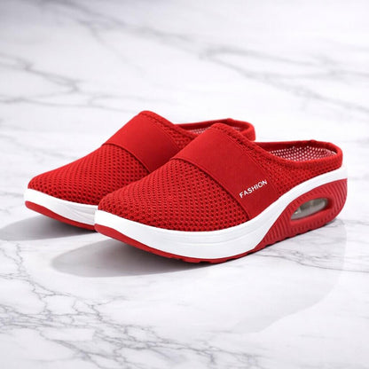 Noor - Ergonomische Comfort Instappers Dames met Luchtkussen Zool en Brede Pasvorm
