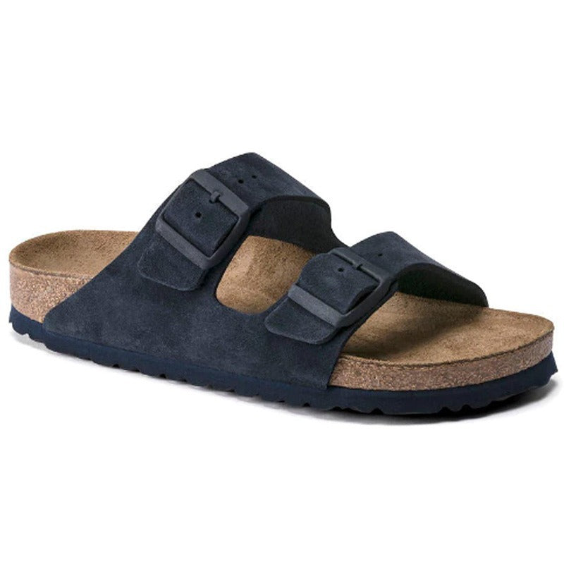 Lotte - Orthopedische Sandalen Dames met Verstelbaar Dubbel Gespband en Kurkzool