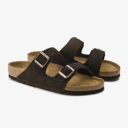 Lotte - Orthopedische Sandalen Dames met Verstelbaar Dubbel Gespband en Kurkzool