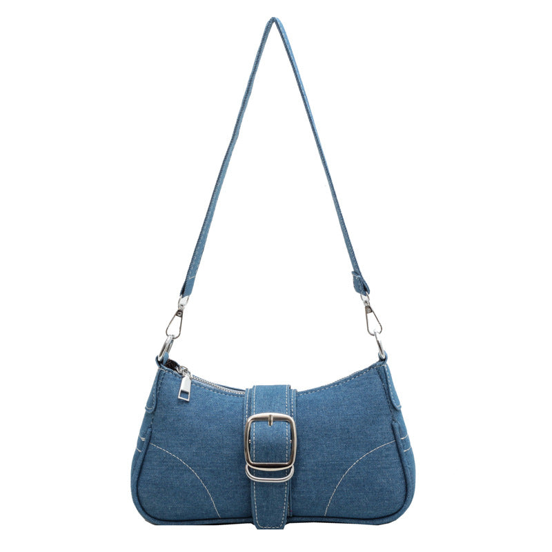 Tas Dames - Compact Model met Ketting en Gespsluiting | Casual