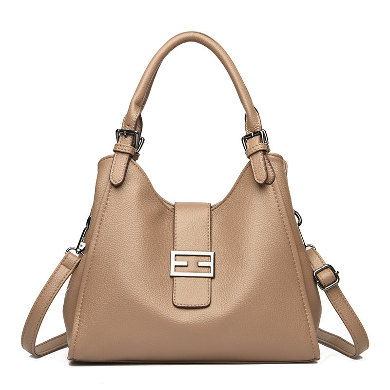Tas Dames - Groot Model met Schouderriem en Dubbel Handvat | Chic