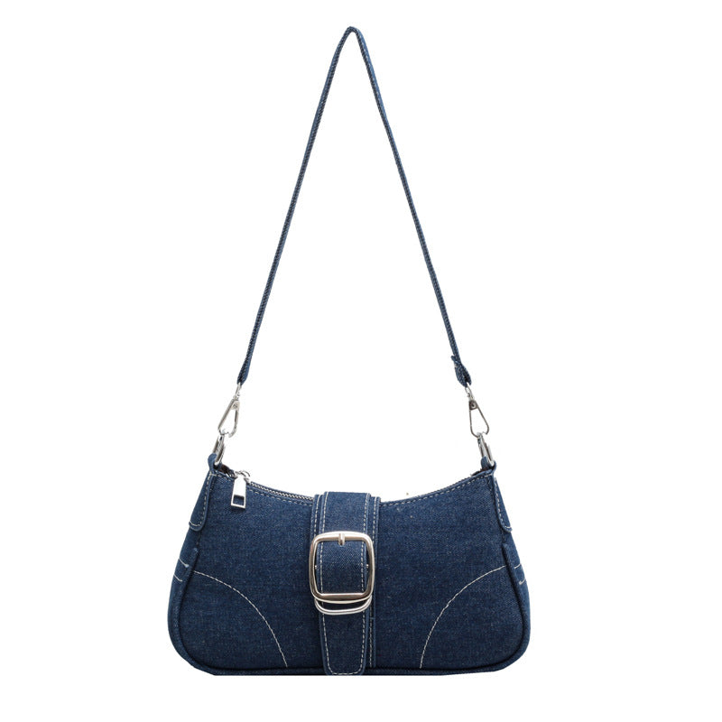 Tas Dames - Compact Model met Ketting en Gespsluiting | Casual