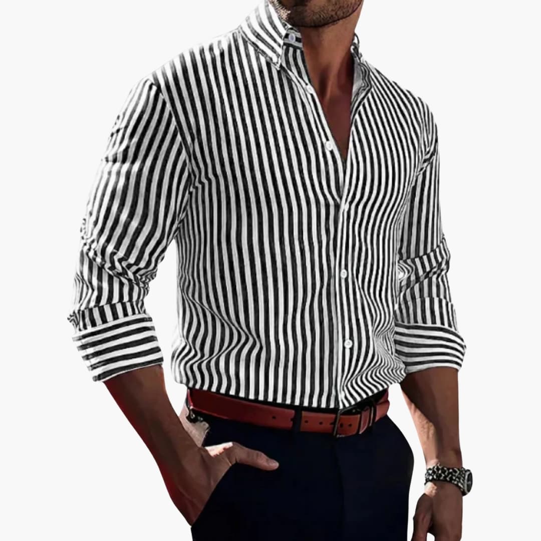 Overhemd Heren - Regular Fit met Lange Mouwen | Stijlvol Casual