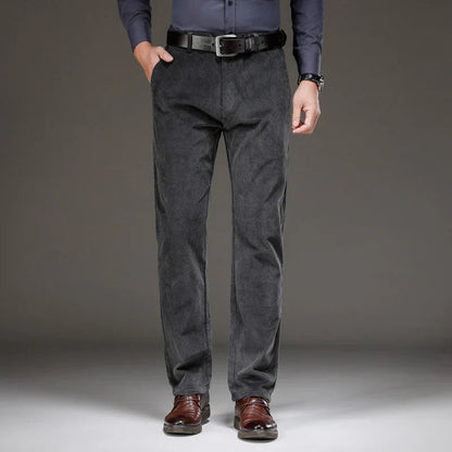 Pantalon Heren - Rechte Broek met Riemlussen | Klassiek