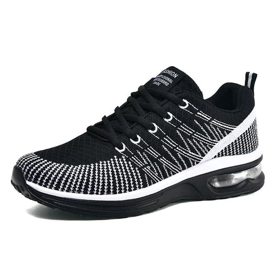 Sneakers Dames - Hardloopsneaker met Luchtkamer en Veters | Zomer