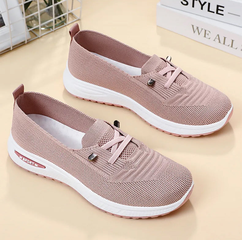 Sneakers Dames - Lichte Instapper met Luchtige Zool | Casual
