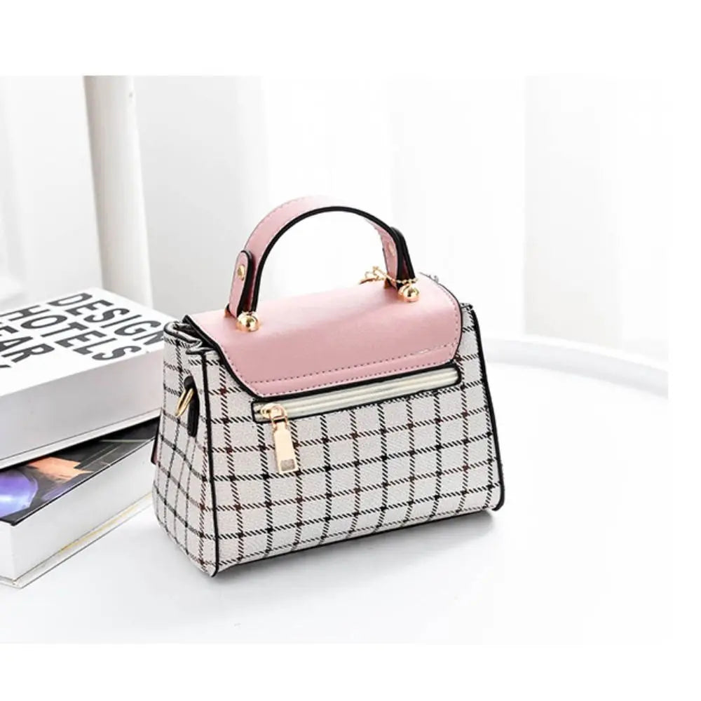 Tas Dames - Mini Handtas met Schouderriem en Slot | Schattig