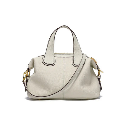 Tas Dames - Handtas met Dubbele Rits en Gouden Hardware | Chique