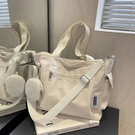 Tas Dames - Grote Shopper met Meerdere Vakken en Mini Tasje | Casual