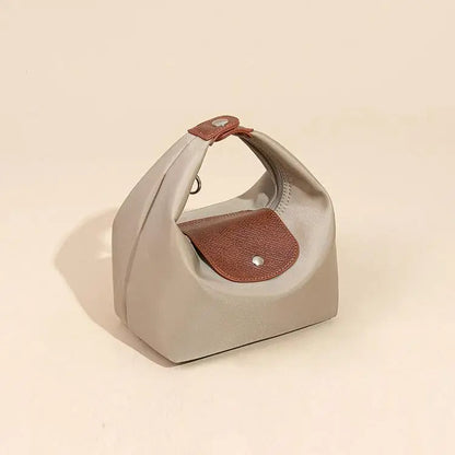 Tas Dames - Halfmaan Schoudertas met Contrasterende Flapdetail | Mini