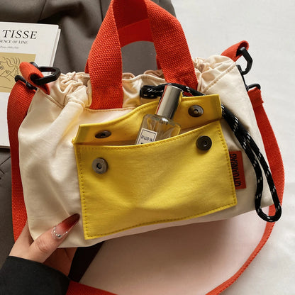 Crossbody Tas Dames - Mini Tas met Voorvakken en Brede Riem | Casual