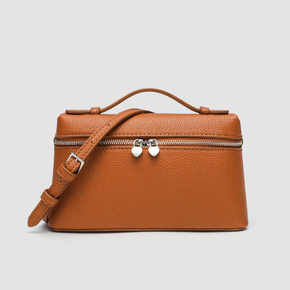 Tas Dames - Rechthoekige Crossbody met Dubbele Rits | Klassiek