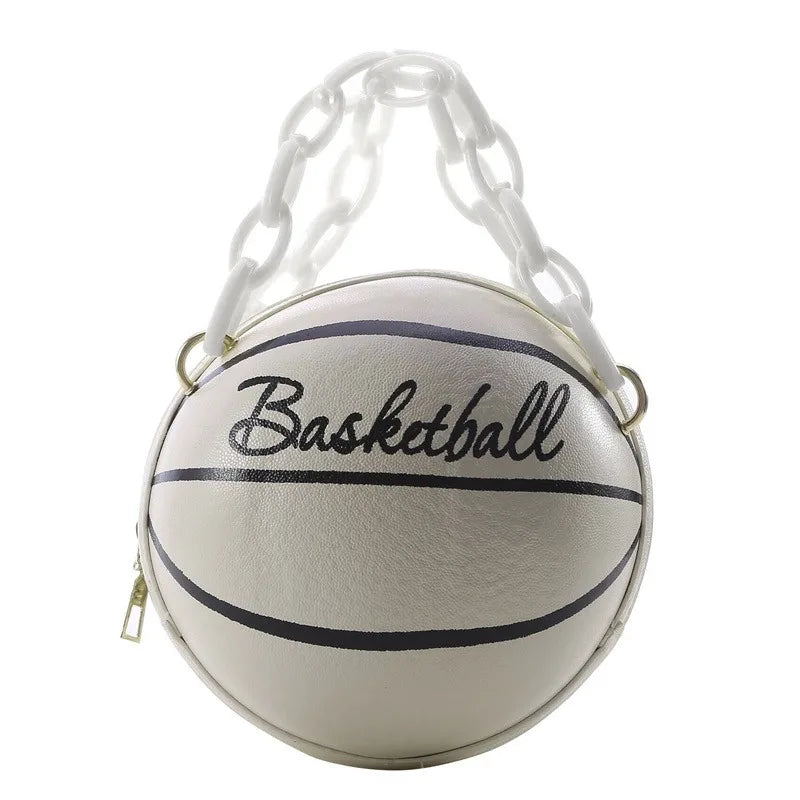 Tas Dames - Ronde Mini Handtas met Ketting | Streetstyle